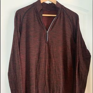 Lululemon men’s 1/2 zip longsleeve